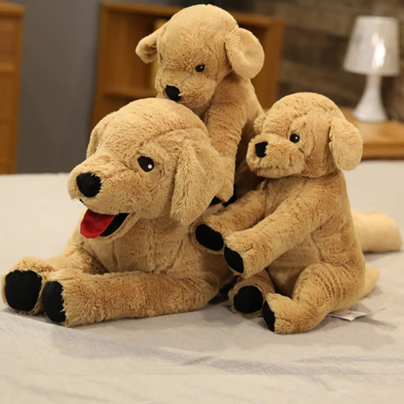 Peluche Chien Golden Retriever